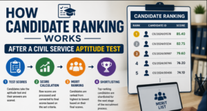 How Candidate Ranking Works After a Civil Service Aptitude Test