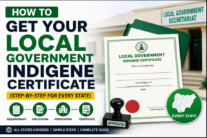How to Get Your Local Government Indigene Certificate