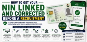 How to Get Your NIN Linked and Corrected