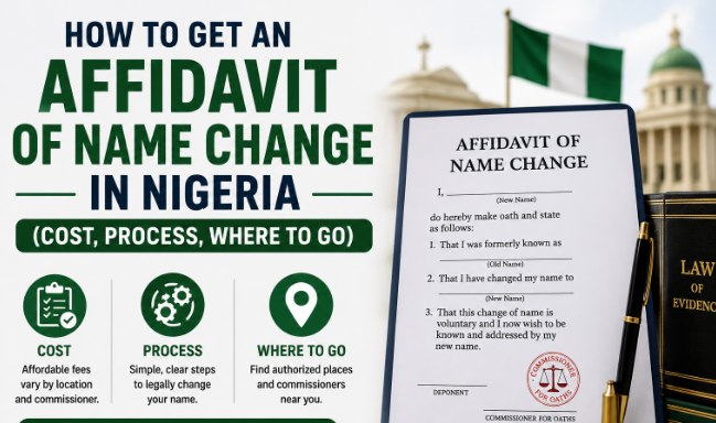 How to Get an Affidavit of Name Change in Nigeria