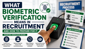 What Biometric Verification Means in Recruitment